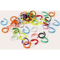 Binderinge, Ø 8/10 mm, offen, bunt mix 10 mm / 100 Stück Binderinge, Ø 8/10 mm, offen, bunt mix 10 mm / 100 Stück von inwaria