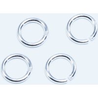 Binderinge aus 925 Silber, Ø 10 mm, offen von inwaria