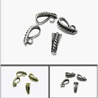 Collierschlaufe, 14 x 6 mm, Messing Collierschlaufe, 14 x 6 mm, Messing von inwaria