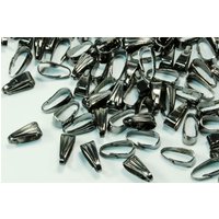 Collierschlaufe, 8,5 x 3,5 mm Silberfarben / 20 Stück Collierschlaufe, 8,5 x 3,5 mm Silberfarben / 20 Stück von inwaria