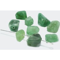 Edelstein Perlen, Aventurin grün, 6-17 mm, 50 Stück von inwaria