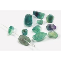 Edelstein Perlen, Fluorit, 6-17 mm, 50 Stück Edelstein Perlen, Fluorit, 6-17 mm, 50 Stück von inwaria