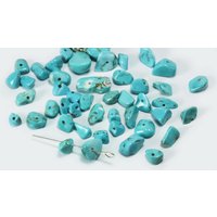 Edelstein Perlen, Türkis, 5-8 mm - 50 Stück von inwaria