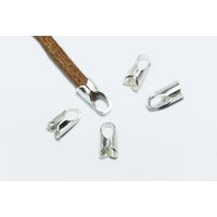 Endkappen aus 925 Silber, für Bänder bis 3 mm von inwaria