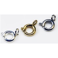 Federringe Verschluss, Ø 6 mm Silberfarben hell / 100 Stück Federringe Verschluss, Ø 6 mm Silberfarben hell / 100 Stück von inwaria
