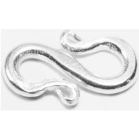 Hakenverschluss aus 925 Silber, 10/12/15 mm 15 mm / 10 Stück von inwaria