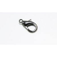 Karabiner Verschluss, 10 mm Silberfarben hell / 50 Stück Karabiner Verschluss, 10 mm Silberfarben hell / 50 Stück von inwaria