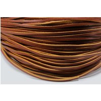 Lederband flach, 3 mm, 1 m, Echt Leder von inwaria