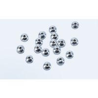 Linsen aus 925 Silber, Ø 3 mm von inwaria