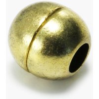 Magnetverschluss Kugel, Ø 10/11/12 mm Ø 12mm / Silberfarben Magnetverschluss Kugel, Ø 10/11/12 mm Ø 12mm / Silberfarben von inwaria