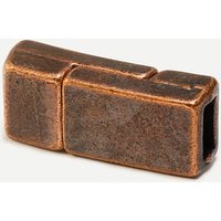 Magnetverschluss für flache Bänder, 7,5 x 17 mm Magnetverschluss für flache Bänder, 7,5 x 17 mm von inwaria