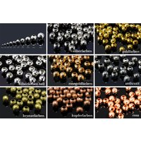 Metallperlen, Ø 3 mm, Kugel von inwaria