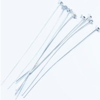 Nietstifte aus 925 SILBER, Länge 30/40/50/60/70 mm, Stärke 0,45 mm 70 mm / 20 Stück von inwaria