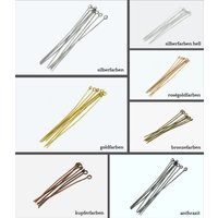 Ösenstifte, ab 16 bis 70 mm - 100 Stück von inwaria