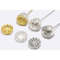 Perlenkappen, Ø 8/12 mm von inwaria