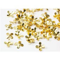 Perlenkappen, Ø 8,5 mm, goldfarben Perlenkappen, Ø 8,5 mm, goldfarben von inwaria