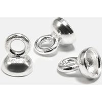 Perlenkappen mit Öse aus 925 SILBER, Ø 4,5 mm Perlenkappen mit Öse aus 925 SILBER, Ø 4,5 mm von inwaria