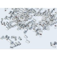 Quetschröhrchen aus 925 Silber, Ø 1,5 / 2 mm 1.5 mm / 500 Stück von inwaria