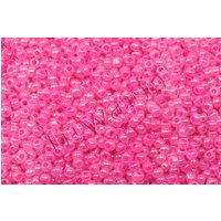 Rocailles Ceylon, Ø 2/3/4mm, 20/100 g Glasperlen Safrangelb / 4mm / 100 g von inwaria