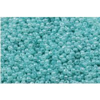Rocailles Ceylon, Ø 2/3/4mm, 20/100 g Glasperlen Safrangelb / 4mm / 100 g von inwaria