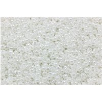 Rocailles Ceylon, Ø 2/3/4mm, 20/100 g Glasperlen Safrangelb / 4mm / 100 g von inwaria