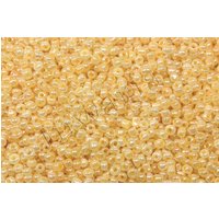 Rocailles Ceylon, Ø 2/3/4mm, 20/100 g Glasperlen Safrangelb / 4mm / 100 g von inwaria