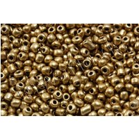 Rocailles metallic, matt, Ø 2/3/4mm, 20/100 g 9 / 3mm / 100 g von inwaria