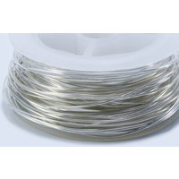 Schmuckdraht aus 925 Silber, Ø 0,6 mm Schmuckdraht aus 925 Silber, Ø 0,6 mm von inwaria