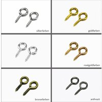 Schraubösen, 6 x 13 mm, mit Gewinde von inwaria