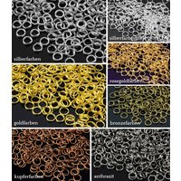 Spaltringe, Ø 4 mm, Drahtstärke 0,6 mm von inwaria