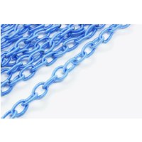 Textil Gliederkette, 90 cm, 12 x 8 mm, ohne Verschluss Lichtblau Textil Gliederkette, 90 cm, 12 x 8 mm, ohne Verschluss Lichtblau von inwaria