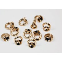 Verbinder, 10 x 10 mm, hellgoldfarben Verbinder, 10 x 10 mm, hellgoldfarben von inwaria