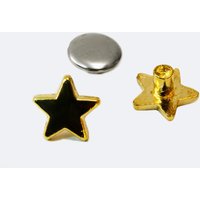 Zierniete Stern, mini, 9 mm Bronzefarben / 50 Stück Zierniete Stern, mini, 9 mm Bronzefarben / 50 Stück von inwaria