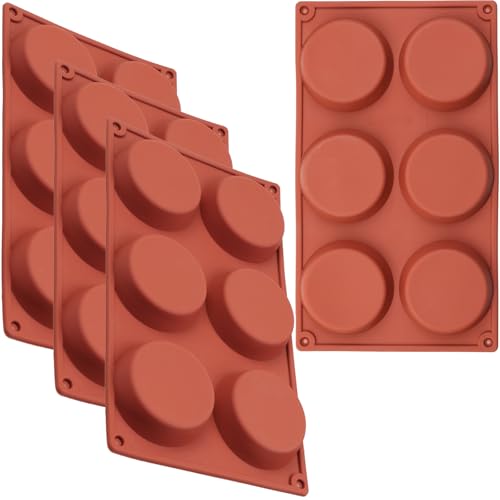 ionEgg Silikonformen mit konischer Seite, 7,9 cm Silikon-Backform, antihaftbeschichtet und Schnellverschluss, Mousse-Kuchenform für französische Desserts, Kuchen, Süßigkeiten und Seife, 4 Stück ionEgg Silikonformen mit konischer Seite, 7,9 cm Silikon-Backform, antihaftbeschichtet und Schnellverschluss, Mousse-Kuchenform für französische Desserts, Kuchen, Süßigkeiten und Seife, 4 Stück von ionEgg