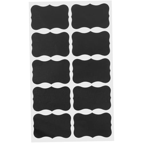 iplusmile 1 Blatt Tafelaufkleber Kreide Versandetiketten Etikettenaufkleber Etiketten Für Thermodruckeranhänger Sicherheitsmarkierungen Magnethalterung Für Magnetische Wand von iplusmile