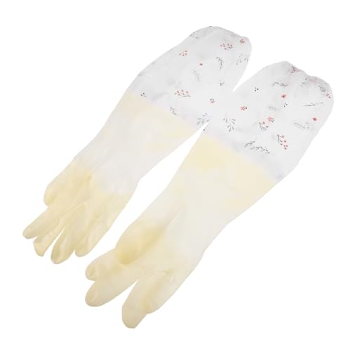iplusmile 1 Paar Handschuhe Hausarbeit Werkzeuge Emulsion Weiß von iplusmile