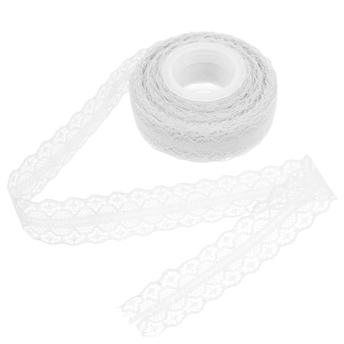 iplusmile 1 Rolle Spitzen band Bänder für Handwerk Spitzenbänder zum Basteln Spitzenband selber machen Eleganter Zierbesatz Band für DIY Spitzenstoff Spitzenbänder Netzband Weiß iplusmile 1 Rolle Spitzen band Bänder für Handwerk Spitzenbänder zum Basteln Spitzenband selber machen Eleganter Zierbesatz Band für DIY Spitzenstoff Spitzenbänder Netzband Weiß von iplusmile