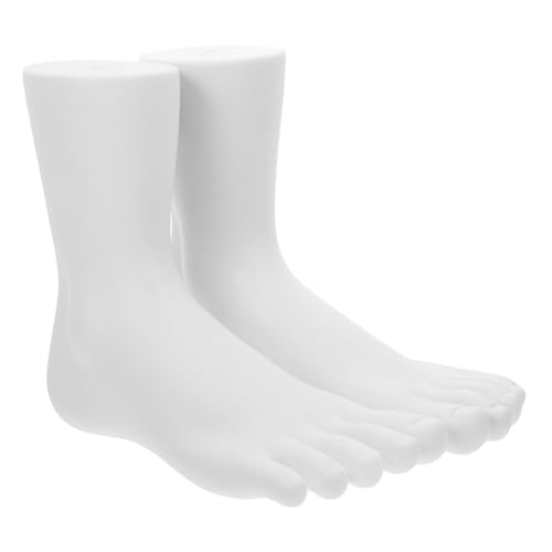 iplusmile 2 Stück Weiße Fußmodell-ausstellungsform Für Damen Zehensocken Schmuckständer Realistische Männliche Und Weibliche Fußformen Ständer Für Einzelhandelsgeschäfte iplusmile 2 Stück Weiße Fußmodell-ausstellungsform Für Damen Zehensocken Schmuckständer Realistische Männliche Und Weibliche Fußformen Ständer Für Einzelhandelsgeschäfte von iplusmile