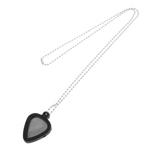 iplusmile 1 Satz Gitarre Plektrum Halter Halskette aus mit Silikon Gitarren Picks für Bass und Ukulele Verstellbare Robustes Design für Musiker und Gitarristen von iplusmile