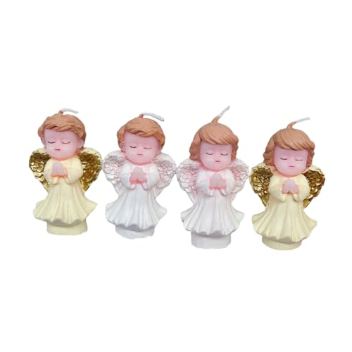 iplusmile 1 Satz Kleine Engel Kerze Kerzen Für Kuchen Geburtstagskerze Wachskerze Dekorationen Duftkerzen Für Zu Hause Kerze Für Die Babyparty Lustig Babys Paraffin 4 Stück iplusmile 1 Satz Kleine Engel Kerze Kerzen Für Kuchen Geburtstagskerze Wachskerze Dekorationen Duftkerzen Für Zu Hause Kerze Für Die Babyparty Lustig Babys Paraffin 4 Stück von iplusmile