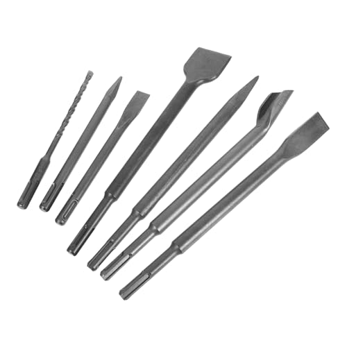 iplusmile 1 Satz Meißel Elektrik -pickel -set Seitenschneider Langweilige Bohrer Holz Flache Stücke Ersatzbohrer Bohrbits Holzsplitter Spatenbohrer Für Holz Holzlochbohrer Grey 40 Chromstahl von iplusmile