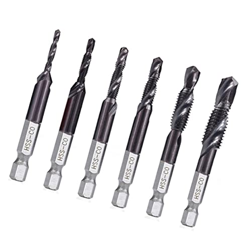 iplusmile 1 Satz Teiliges Hochgeschwindigkeitsstahl Spiralbohrer Mit Sechskant Schaft Für Elektrische Bohrer Langlebige Bohrwerkzeuge Schwarz Kompatibel Mit Gängigen Maschinen 6 Stück iplusmile 1 Satz Teiliges Hochgeschwindigkeitsstahl Spiralbohrer Mit Sechskant Schaft Für Elektrische Bohrer Langlebige Bohrwerkzeuge Schwarz Kompatibel Mit Gängigen Maschinen 6 Stück von iplusmile