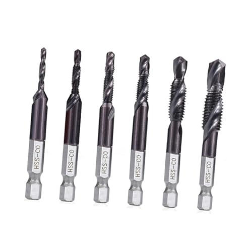 iplusmile 1 Satz Teiliges Sechskantschaft Bohrer Set Hochgeschwindigkeitsstahl Spiralbohrer Zubehör Für Elektrische Bohrmaschinen Geeignet Für Präzises Bohren Harte Materialien 6 Stück iplusmile 1 Satz Teiliges Sechskantschaft Bohrer Set Hochgeschwindigkeitsstahl Spiralbohrer Zubehör Für Elektrische Bohrmaschinen Geeignet Für Präzises Bohren Harte Materialien 6 Stück von iplusmile