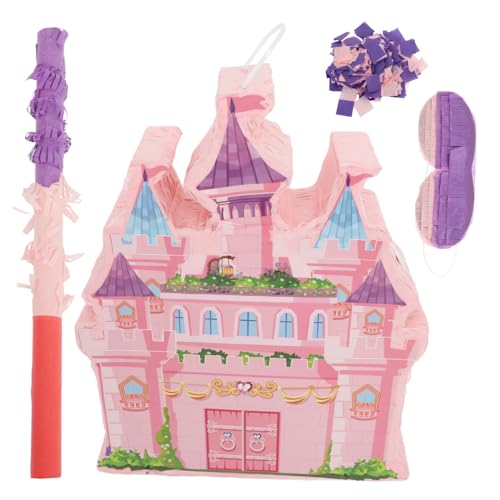 iplusmile 1 Set Prinzessinnenschloss Container Piñata Zum Aufhängen Pinata Schloss Piñata Dekoration Prinzessinnen Piñata Prinzessinnen Party Dekorationen Prinzessinnen von iplusmile