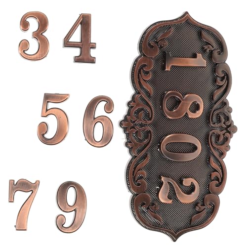 iplusmile 1 Set Retro Türnummernschild „Willkommen“ Für Den Außenbereich Dekorative Große Türnummern Zum Aufhängen Abnehmbares Türnummernschild Heimdekoration Bitte Acryl Kunststoff iplusmile 1 Set Retro Türnummernschild „Willkommen“ Für Den Außenbereich Dekorative Große Türnummern Zum Aufhängen Abnehmbares Türnummernschild Heimdekoration Bitte Acryl Kunststoff von iplusmile