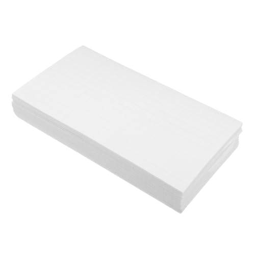 iplusmile 10 Blatt Schaumstoff Baumwolle Weißes Scrapbook Klebeband Quadrate Doppelseitig Punkte Klebeband Kleber Aufkleber Klebeblöcke Doppelseitig von iplusmile