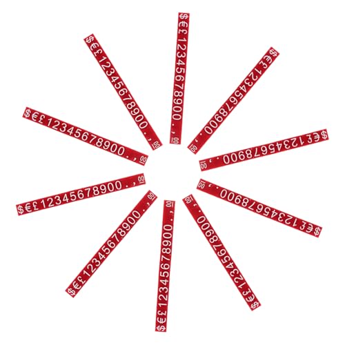 iplusmile 10 Sätze Preisdisplay für Schmuck Einzelhandel Verstellbare Preisschilder mit Klaren für Geschäfte Automaten zur Einfachen Preispräsentation iplusmile 10 Sätze Preisdisplay für Schmuck Einzelhandel Verstellbare Preisschilder mit Klaren für Geschäfte Automaten zur Einfachen Preispräsentation von iplusmile