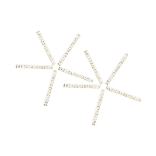 iplusmile 10 Saiten Teiliges Preisschild mit Verstellbaren Würfeln Klarer Displayhalter für Schmuck und Einzelhandel Transparenter Metall Preisschildständer für Verkaufsstände und iplusmile 10 Saiten Teiliges Preisschild mit Verstellbaren Würfeln Klarer Displayhalter für Schmuck und Einzelhandel Transparenter Metall Preisschildständer für Verkaufsstände und von iplusmile