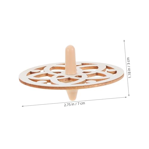 iplusmile 10 Stück Teiliges DIY Holzkreisel Bausatz für Tragbares Unfertiges Gyro aus Stabilem Naturholz Kreative Formen Wie Blume und Stern für Jungen und Mädchen iplusmile 10 Stück Teiliges DIY Holzkreisel Bausatz für Tragbares Unfertiges Gyro aus Stabilem Naturholz Kreative Formen Wie Blume und Stern für Jungen und Mädchen von iplusmile