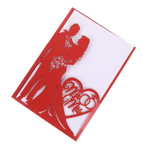 iplusmile 10 Stück Teiliges Kreative Hochzeitseinladungen mit Hohlmotiven Romantische Einladungskarten aus Speziellem Papier Modisch und Fein für Valentinstag Hochzeit und Jubiläen iplusmile 10 Stück Teiliges Kreative Hochzeitseinladungen mit Hohlmotiven Romantische Einladungskarten aus Speziellem Papier Modisch und Fein für Valentinstag Hochzeit und Jubiläen von iplusmile